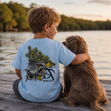 MINI MANGROVE BARRA TEE / BLUE