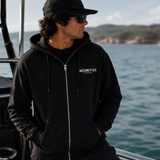 FLATTY ZIP HOOD / BLACK