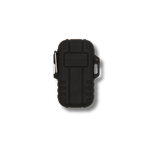 Missing at sea black arc line burner on transparent background.Fishing line burner