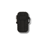 Missing at sea black arc line burner on transparent background.Fishing line burner