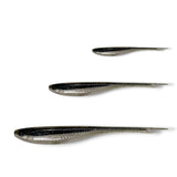 7 inch, 5 inch, 3 inch, jerk shad soft plastic lure for barra, jacks, jew fish, perch, flathead, bream, offshore fish
