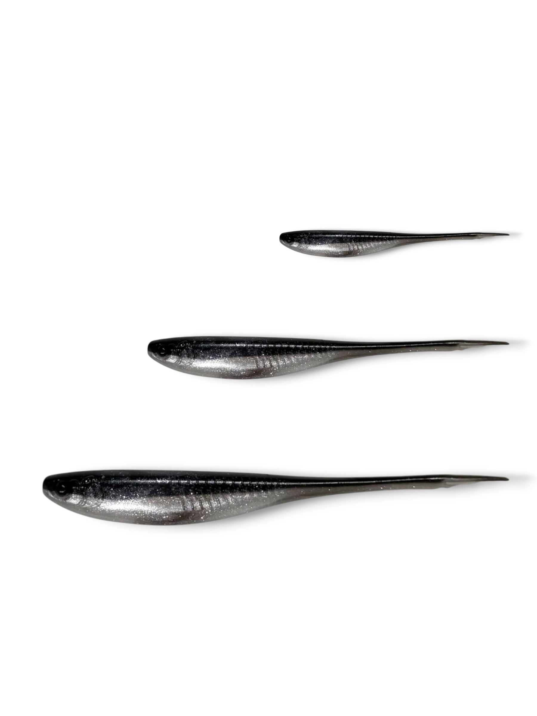 7 inch, 5 inch, 3 inch, jerk shad soft plastic lure for barra, jacks, jew fish, perch, flathead, bream, offshore fish
