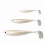 7 inch, 5 inch & 3.25 inch paddle tail for barra, jacks, jew fish, cod
