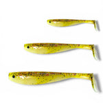 7 inch, 5 inch & 3.25 inch paddle tail for barra, jacks, jew fish, cod
