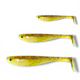 7 inch, 5 inch & 3.25 inch paddle tail for barra, jacks, jew fish, cod
