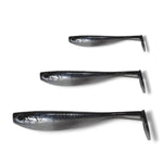 7 inch, 5 inch & 3.25 inch paddle tail for barra, jacks, jew fish, cod
