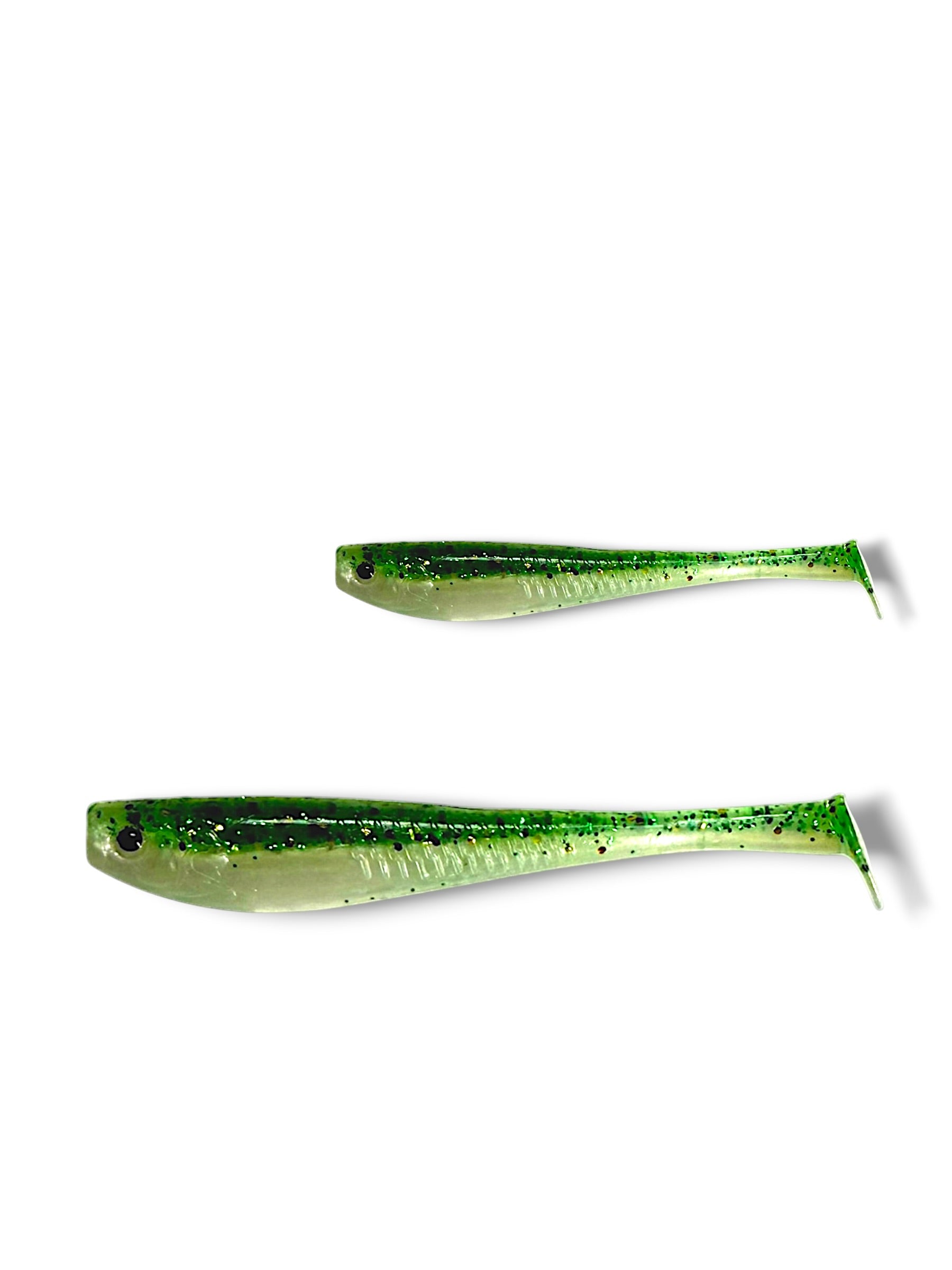 3.2 inch, 2.2 inch small paddle tail lure for barra, jacks, jew fish, perch, flathead, bream
