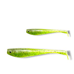 3.2 inch, 2.2 inch small paddle tail lure for barra, jacks, jew fish, perch, flathead, bream
