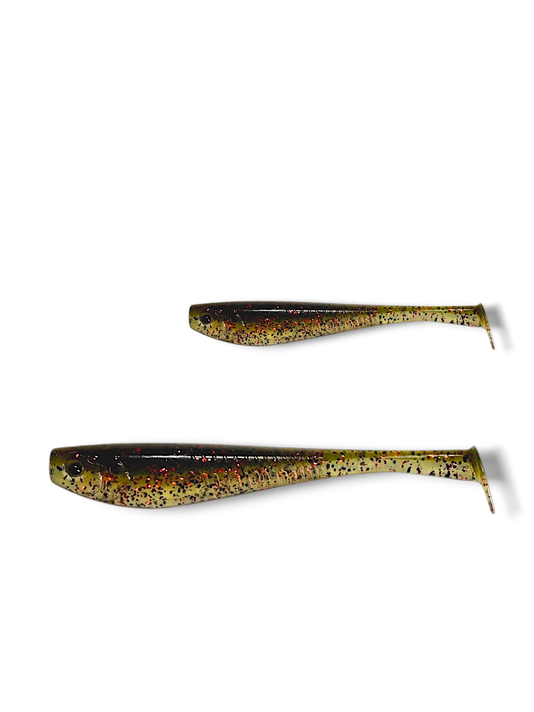 3.2 inch, 2.2 inch small paddle tail lure for barra, jacks, jew fish, perch, flathead, bream
