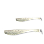 3.2 inch, 2.2 inch small paddle tail lure for barra, jacks, jew fish, perch, flathead, bream
