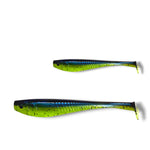 3.2 inch, 2.2 inch small paddle tail lure for barra, jacks, jew fish, perch, flathead, bream