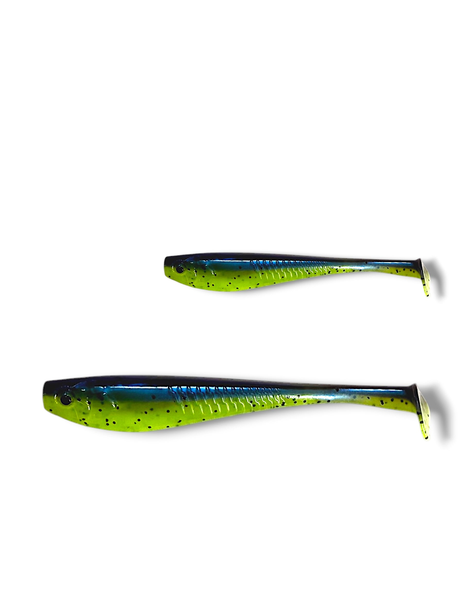 3.2 inch, 2.2 inch small paddle tail lure for barra, jacks, jew fish, perch, flathead, bream