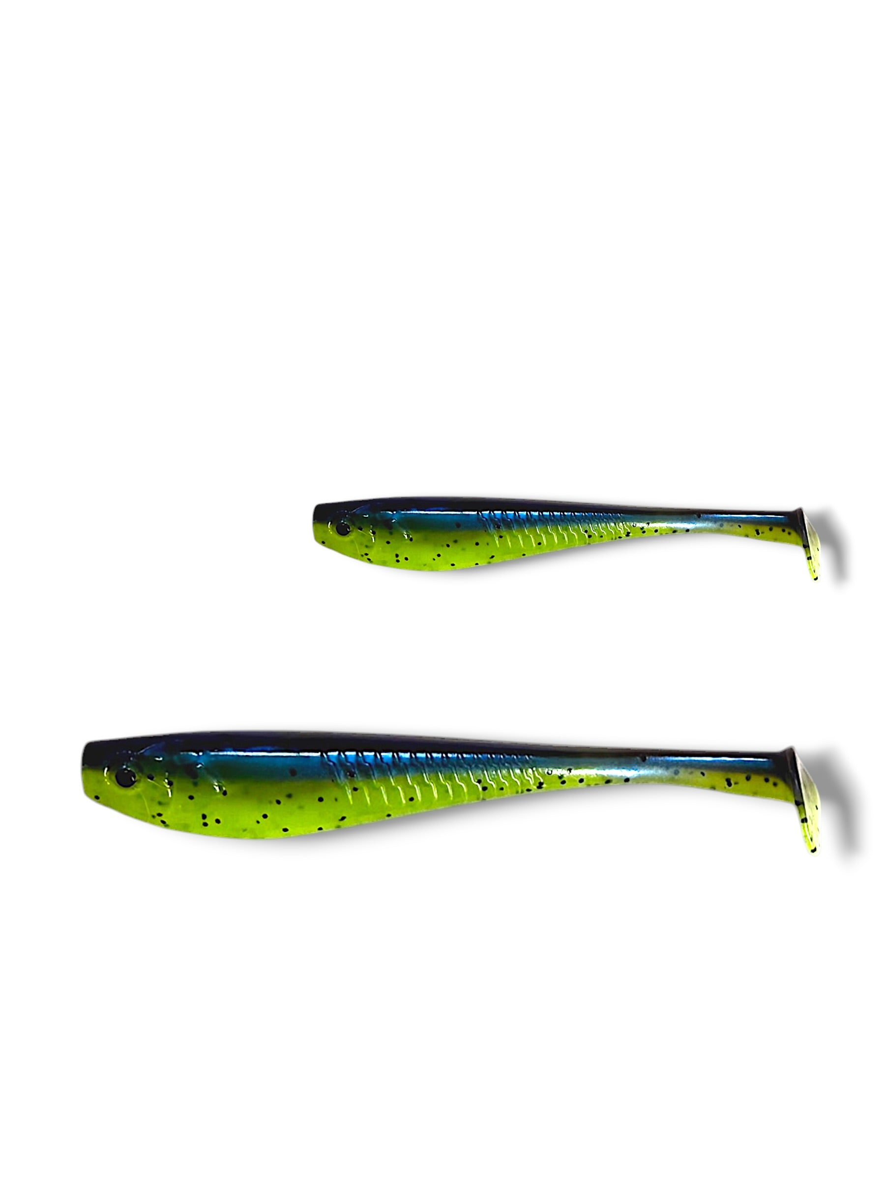 3.2 inch, 2.2 inch small paddle tail lure for barra, jacks, jew fish, perch, flathead, bream
