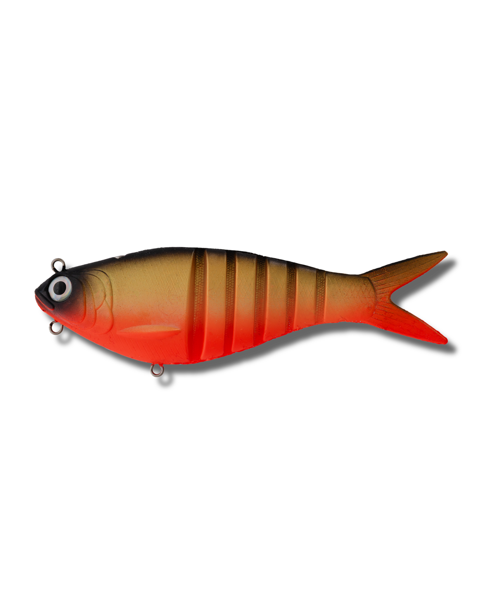 Missing At Sea Jointed swimbait designed for jew fish, Barramundi, Murry Cod and flat head, 6 inch 60g, TPE construction.