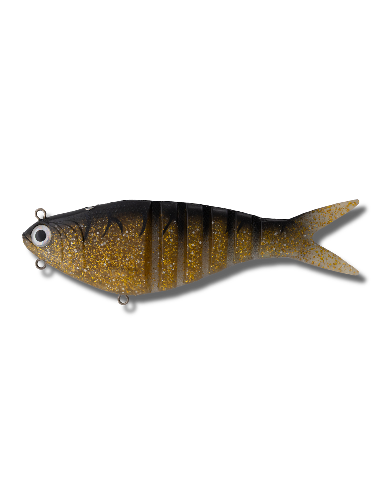Missing At Sea Jointed swimbait designed for jew fish, Barramundi, Murry Cod and flat head, 6 inch 60g, TPE construction.
