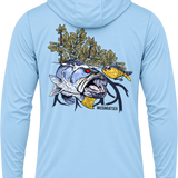 TECH PERFORMANCE HOODED FISHING SHIRT  - COASTAL COLLECTION - BARRA